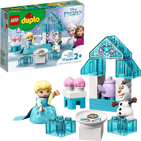 LEGO DUPLO Disney Frozen Toy Featuring Elsa and Olaf's Tea Party 10920 Disney Frozen Gift for Kids and Toddlers (17 Pieces)