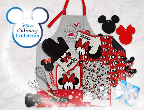 Disney Gray Mickey Mouse Silicone Whisk This Kitchen Whisk Features Mickey Mouse, Perfect for any Disney Fan Use as an Egg Whisk, For Cooking and Baking Measures 11.5 Inches