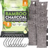 Nature Fresh Bamboo Charcoal Air Purifying Bags (8 Pack), Charcoal Bags Odor Absorber for Home and Car (Pet Friendly) - Charcoal Air Purifying Bags (8 x 75g)
