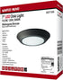 NUVO 62/1163 One Light Flush Mount, 7 in (Diameter), Mahogany Bronze