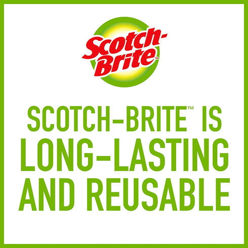 Scotch-Brite Heavy Duty Scour Pads, Scouring Pads for Kitchen and Dish Cleaning, 21 Pads