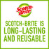 Scotch-Brite Heavy Duty Scour Pads, Scouring Pads for Kitchen and Dish Cleaning, 30 Pads