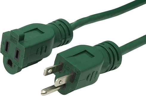 Woods 160001 16/3 SJTW Yard Master Landscape Extension Cord, Green, 20 Foot