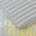 Comfort Spaces Enya 3 Piece Quilt Coverlet Bedspread Ultra Soft Floral Printed Pattern Bedding Set, King, Yellow-Grey,CS14-0062