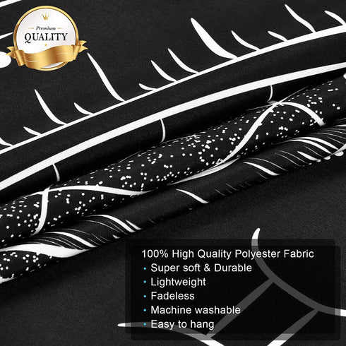 Sun and Moon Tapestry Black and White Tapestries Stars Starry Wall Tapestry Constellation Tapestry Black Tapestry Wall Hanging for Room Wall Decor (59.1 — 82.7 inches)