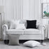 FavriQ 18 x 18 Throw Pillow Inserts with 100% Cotton Cover Square Cushions for Chair Bed Couch Car Down Alternative Pillow Form Sham Stuffer Decorative Pillow Insert White Sofa Pillow (Set of 2)