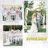 Chiffon Wedding Decorations White Chiffon Runners Christmas 27x120 Inch Romantic 2 Piece Table Linens for Bridal Shower Baby Shower Birthday Party Table Decor