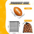 40 Packs 1.4 inch Mini Football Sports Stress Ball,Mini Foam Sports Ball,Mini Footballs Bulk for Footballs Party Favors Supplies Decoration and Outdoor Games