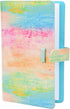 Sunmns Colorful Wallet PU Leather Photo Album Compatible with Fujifilm Instax Mini 11 9 8 90 8+ 26 7s Instant Camera Film, Polaroid Snap Zip Z2300 PIC-300 Film (Rainbow)