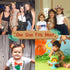 Jungle Safari Zoo Animals Headbands Birthday Party Favor Monkey Rhinoceros Elephant Lion Giraffe Tiger Zebra Leopard Hair Hoop for Kids Adults