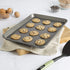Goodful Non-Stick Cookie Sheet Baking Pan, Made Without PFOA or PTFE, Dishwasher Safe, 11" X 17"