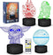 3D Illusion Star Wars Night Light for Kids,4 Pattern with Timing Function Star Wars Toys Gifts Night Lamp for Room Decor,Great Birthday Gifts for Kids Star Wars Fans Boys Girls Men