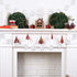Dxhycc 76 Inch Yarn Pom Pom Garland 10 Balls 3.15inch Christmas Hanging Pom Garland Pom Pom Ball Garland Christmas Hanging Banner for Christmas Tree Wall Festivals Wedding Home Decoration, White