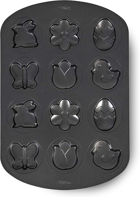 Wilton Spring Shapes 12 Cavity Cookie Pan