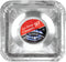 50 PACK Aluminum Foil Square Stove Burner Covers Range Protectors Bib Liners Disposable Gas Burner Bibs Gas Top Liner Stove Easy Clean - (8.5" Square) from Spare
