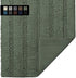 Easy-Going Luxury Chenille Striped Pattern Bath Mat, 20x32 in, Soft Plush Bath Rug, Absorbent Bathroom Rug, Non Slip Perfect Carpet Rugs for Shower, Bedroom, Front Door, Enterway (Greyish Green)