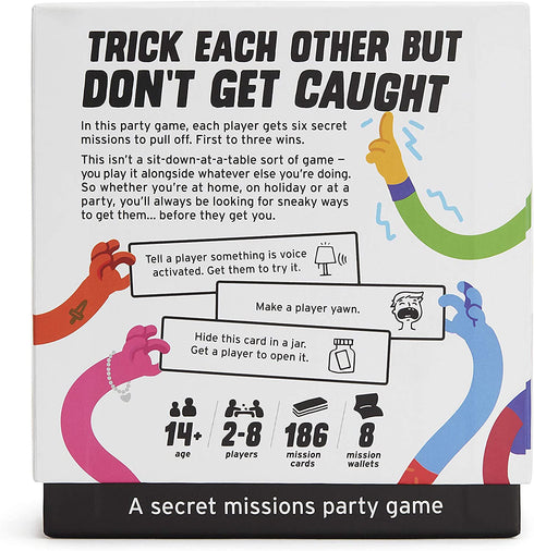 Dont Get Got: A Party Game About Completing Secret Missions and Not Getting Caught