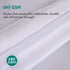 Surmente Table Cloth Polyester 132 Inch Round Tablecloth for Kitchen Dinning Party Wedding Rectangular Tabletop Buffet Decoration (White)
