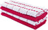 Avalon Kitchen Towels Set (Value Pack of 14) 15x25 Inch 100% Ring Spun Cotton Dish Towels Absorbent, Soft and Reusable Tea Towels, Bar Towels for Multipurpose use in Kitchen and Home (Red)