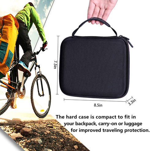 LTGEM EVA Hard Case for Dremel Versa Cleaning Tool- Grout Brush- Bathroom Shower Scrub- Kitchen & Bathtub Cleaner - Travel - Protective Carrying Storage Bag