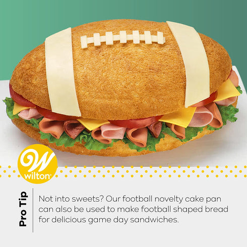 Wilton First & Ten Football Game Night Aluminum Cake Pan