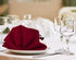 Utopia Kitchen Cloth Napkins 18 by 18 Inches, 12 Pack Burgundy Dinner Napkins, Cotton Blend Soft Durable Napkins