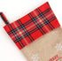Yuokwer Christmas Stockings?Big Size 4 Pack 18-Inch Extra Long Blue Truck Burlap Stocking Xmas Hanging Stocking Character for Family Holiday Season Decor (Blue Car, 4)