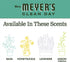 Mrs. Meyer's Multi-Surface Cleaner Spray, Everyday Cleaning Solution for Countertops, Floors, Walls and More, Basil, 16 fl oz - Pack of 3 Spray Bottles
