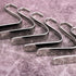 URATOT 6 Pieces Silver Christmas Stocking Holder Metal Mantel Stockings Hangers Christmas Stocking Clips for Christmas Party Decoration