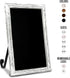 TenXVI Designs 11"x17" Magnetic Chalkboard Sign - Remove Legs to Vertically or Horizontally Hang or Stand - Perfect for Kitchen Countertop, Tabletops, Weddings, Home Decor - White