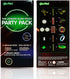 Glow Sticks Bulk Party Supplies 458 Piece Glow in The Dark Party Favors Pack for Kids/Adults with 200 Super Bright Glowsticks and Connectors for Bracelets, Necklaces, Glasses, Flower Balls
