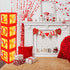4 Pieces Love Balloons Boxes Valentines Day Transparent Balloon Box with 16 Love Letters, Balloon Party Decorations for Wedding Valentines Day Engagement Bride Shower