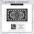 DII Rubber Doormats Collection All Weather, 18x30, Sun Scroll