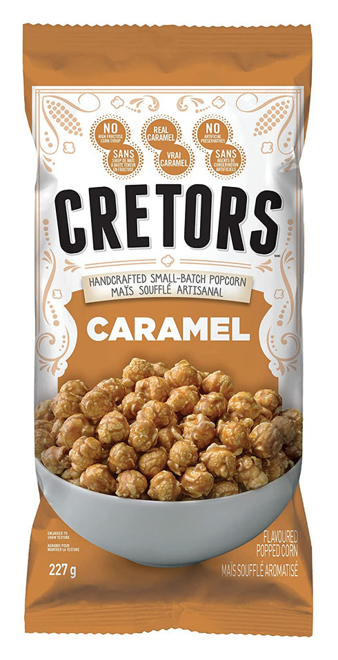 G.H. Cretors Just The Caramel Corn Popcorn, 8 Oz