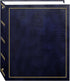Pioneer Photo Albums Magnetic Self-Stick 3-Ring Photo Album 100 Pages (50 Sheets), Navy Blue