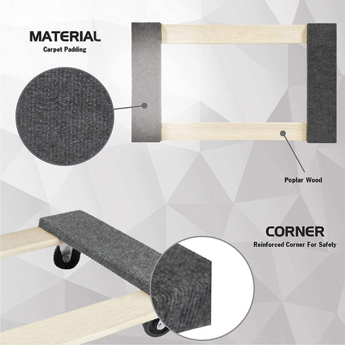 Olympia Tools 85-185 Furniture Dolly, 1000lb Capacity
