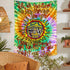 Lunerfex Trippy Sublime Tapestry Colorful Hippie Vertical Tapestry Sun Funny Tapestries Psychedelic Tapestry Wall Hanging for Bedroom (44'' — 60'')