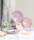 Valentines Day Plates and Napkins and Cups - Serves 16 - Valentine Decor Party Supplies Paper Straws Valentines Day Decor Valentine's Day Decorations