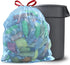 Glad Large Drawstring Recycling Bags - 30 Gallon Blue Trash Bag - 28 Count (Package May Vary) (CXC-212)