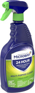 Microban 24 Hour Multi-Purpose Cleaner, Sanitizing and Disinfectant Spray, Fresh Scent, 22 Ounce (Pack of 2)