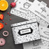 recipe box | recipe box with cards | decorative tin box | recipe box includes 24 cards and 12 dividers | gift box | recipe card box