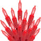 Red Mini Christmas Lights - 39 Feet 100 LED Fairy Lights with 8 Lighting Modes Waterproof Connectable for Indoor Outdoor Xmas Tree Garland Wreath Holiday Valentine's Day Decoration