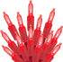 Red Mini Christmas Lights - 39 Feet 100 LED Fairy Lights with 8 Lighting Modes Waterproof Connectable for Indoor Outdoor Xmas Tree Garland Wreath Holiday Valentine's Day Decoration