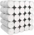 Amazon Basics 200-Pack Unscented Tealight Candles - 4 Hour Burn Time - White
