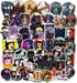 YOUTHSTORE 50PCS Stranger Things Movie Stickers Halloween Decorations Laptop Sticker Wardrobe Car Skateboard Motorcycle Bicycle Mobile Phone Luggage Guitar DIY Decal for Teens (Stranger Things 50)