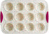 Trudeau Structure White Confetti Reinforced 12 Cup Dome Cake Pan/Mold Silicone Bakeware, Medium
