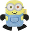 Minions: The Rise of Gru Bob Plush Flat Crinkle Dog Toy | No Stuffing Dog Toy| Gifts Fans and Their Pets | Officially Licensed Pet Product from Universal Studios