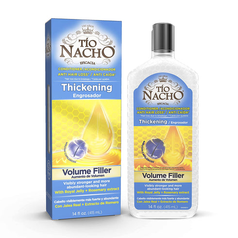 Tio Nacho Anti Hair Loss Thickening Volume Filler Conditioner with Royal Jelly & Rosemary, Volumizing & Body-Boosting Hair Care, 14 Fluid Ounces
