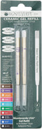 Monteverde Capless Ceramic Gel Purple Refill to Fit Parker Ballpoint Pens, Fine Point, 2/PK (P422PL)