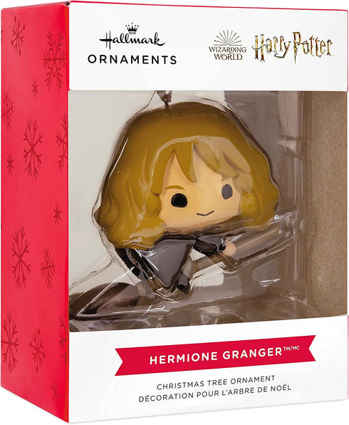 Hallmark Harry Potter Hermione on Broomstick Christmas Ornament, Multi Color (0002HCM9471)
